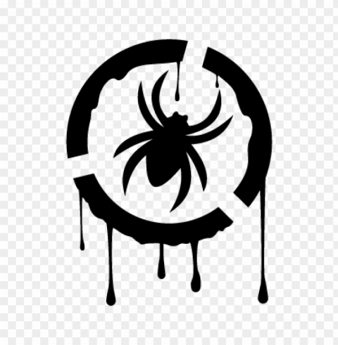 spider sport vector logo free download Isolated Item on Clear Background PNG