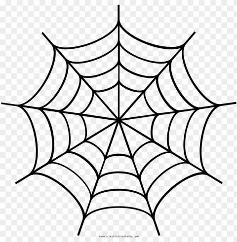 spider web drawing - desenho de teia de aranha para colorir Isolated Design Element in HighQuality PNG