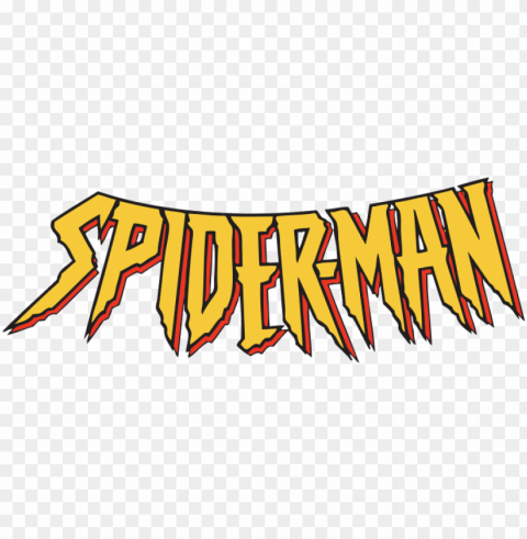 spiderman logo - spider-man - iron spider 6 metals Transparent background PNG stock