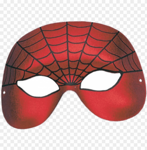 spiderman mask - superhero transparent eye mask cliparts PNG clipart with transparency