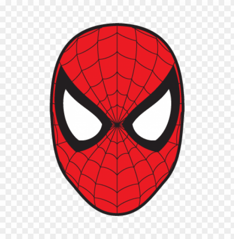 spiderman mask vector download free Isolated Subject in Transparent PNG