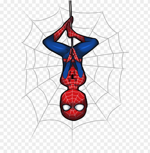 spiderman spider web Isolated Object on HighQuality Transparent PNG
