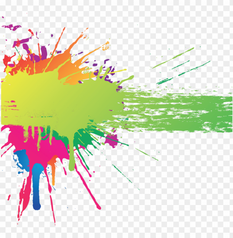 splash art colour HighResolution Isolated PNG with Transparency