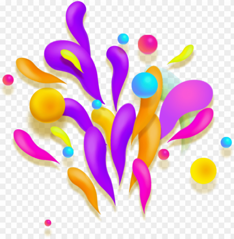 splash effect gradient floating image juice spray colorful - circle PNG images with no limitations