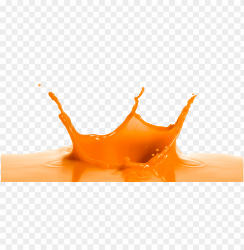 splash - orange splash Transparent PNG image free