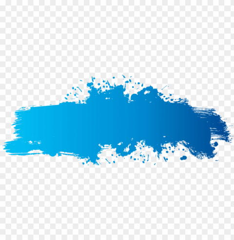 hd blue color for splash PNG Image Isolated with Clear Background