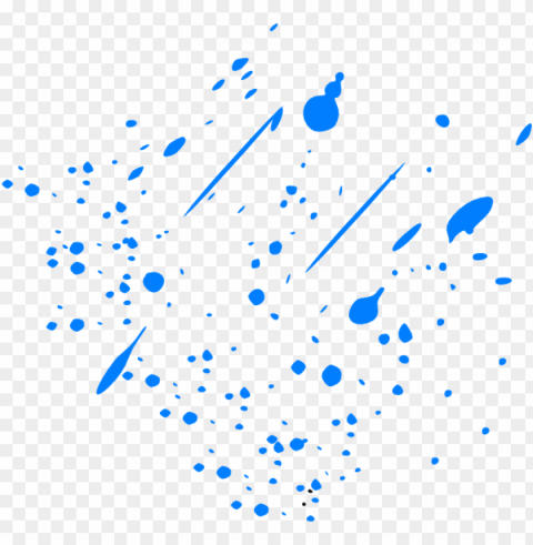 splatter clipart splatter effect - blue paint splatter transparent PNG Isolated Subject with Transparency
