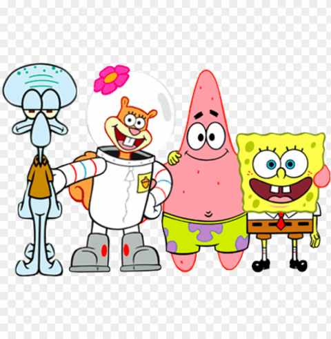 spongebob squarepants download image - dibujo de bob esponja y patricio Isolated Icon on Transparent Background PNG