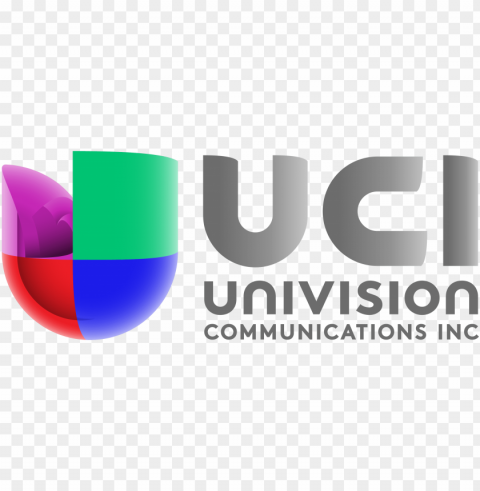sponsor highlight - univision - univision communications inc logo Transparent Background Isolation in HighQuality PNG