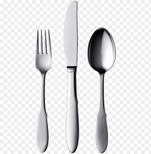 spoon and fork image - fork top view Transparent background PNG images complete pack