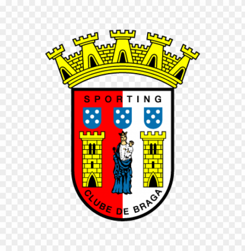 sporting clube de braga vector logo PNG transparent pictures for editing
