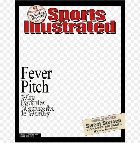 sports illustrated cover Transparent PNG Object with Isolation PNG transparent with Clear Background ID 102622c2