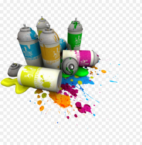 spray can in - spray paint cans Transparent Background Isolated PNG Icon