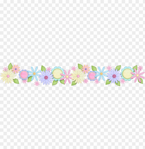 spring border Isolated Object with Transparent Background PNG
