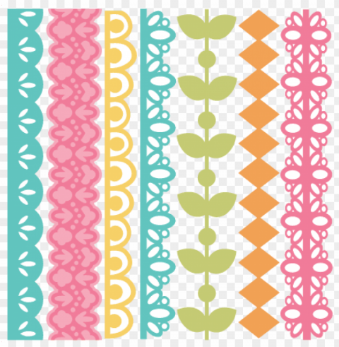 spring border Isolated Subject on HighResolution Transparent PNG