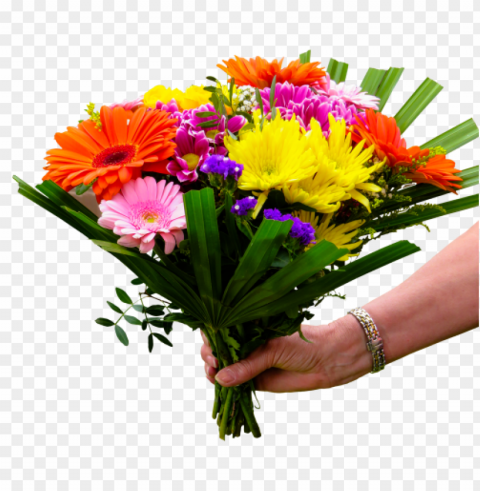 spring flower bouquet PNG for educational use