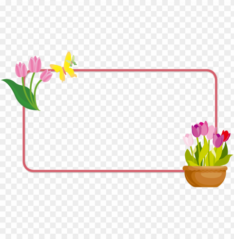 spring frame Isolated Graphic on Clear Transparent PNG