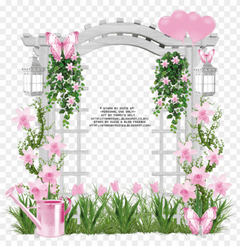 Spring Frame Isolated Graphic On HighQuality Transparent PNG