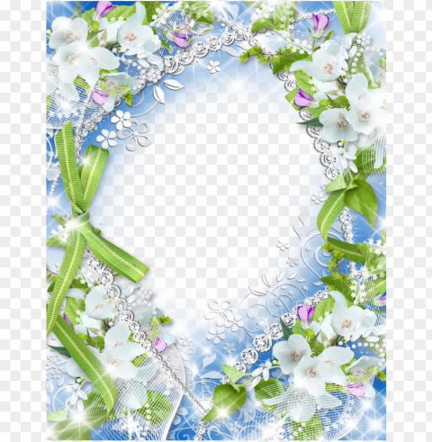 spring frame Isolated Illustration in HighQuality Transparent PNG
