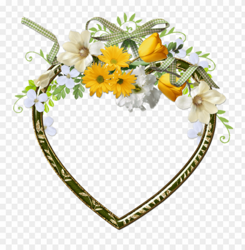 Spring Frame PNG Isolated Object With Clear Transparency