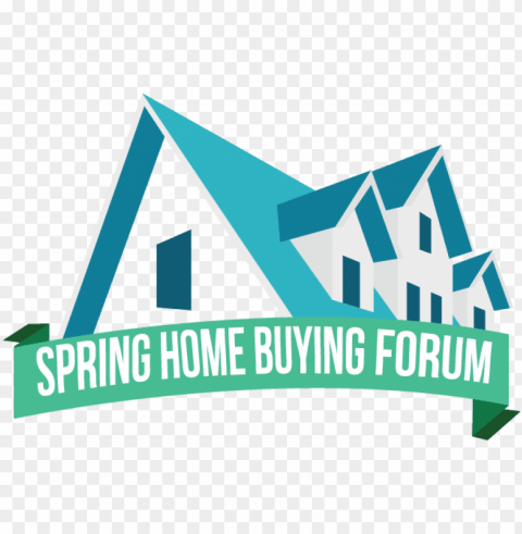 Spring Home Logo-01 - House For Rent Logo Transparent Background PNG Images Selection