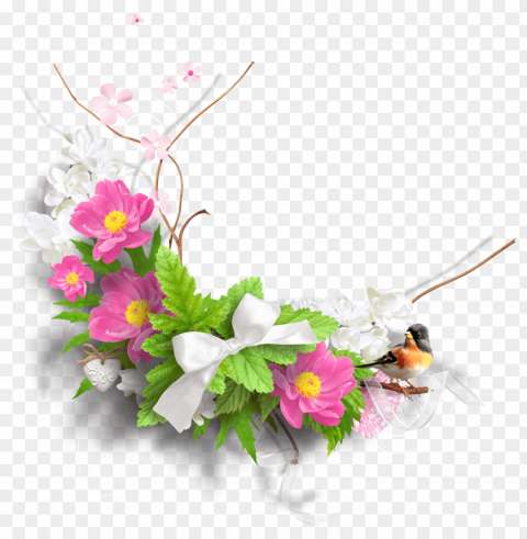 spring Isolated Illustration with Clear Background PNG