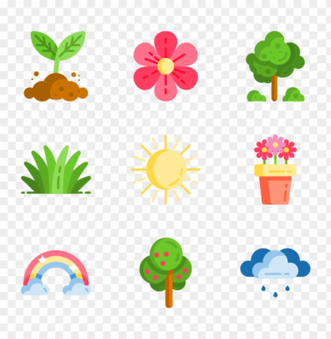 spring PNG images with clear alpha channel broad assortment