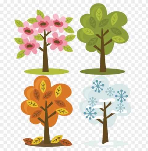 spring season PNG files with no background assortment