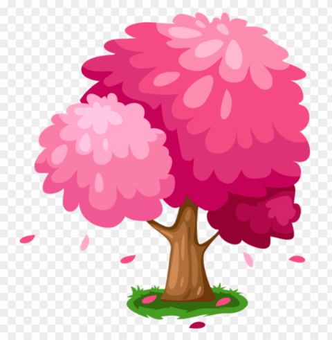 spring tree ClearCut Background PNG Isolated Subject