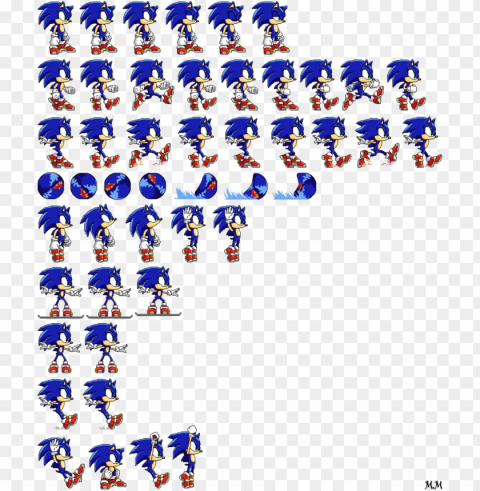 sprite sonic clipart sonic the hedgehog sonic mania - sonic sprite sheet Clear PNG images free download