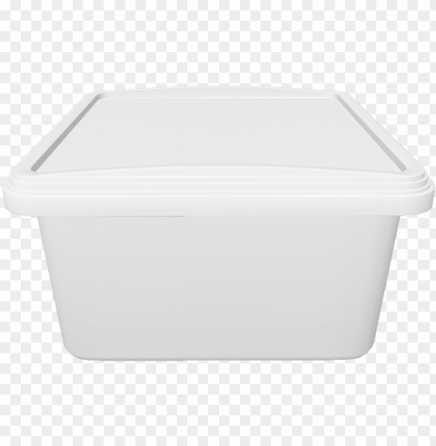 square box ice cream 1l - lid ClearCut Background Isolated PNG Design