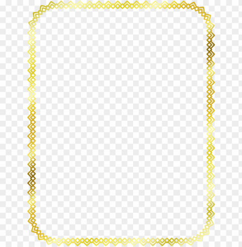 square gold frame Transparent Background PNG Isolated Design