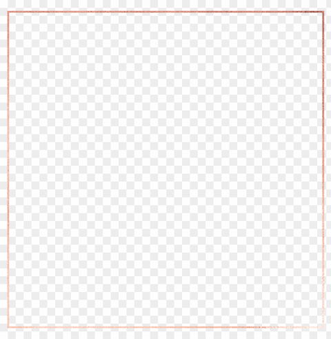 square gold frame PNG transparent graphics for projects