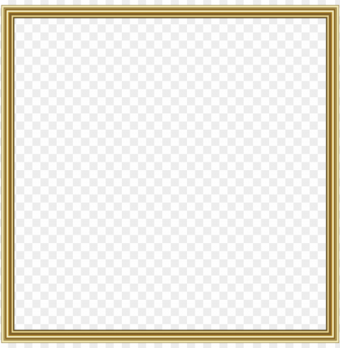square gold frame PNG transparent images extensive collection