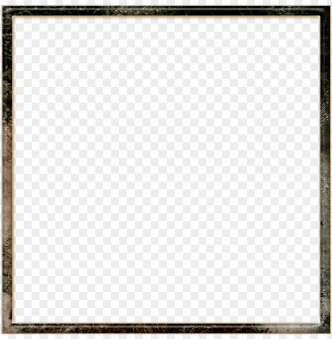 square picture frame - square frame with Transparent Background Isolated PNG Design Element