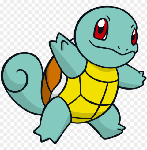 Squirtle Dream - Pokemon Squirtle Isolated Design On Clear Transparent PNG