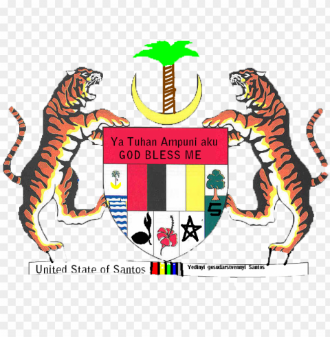 ss - coat of arms of malaysia PNG transparent graphics for download