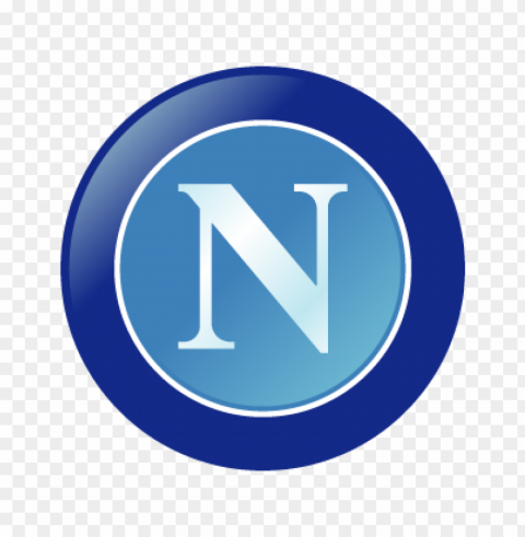 ssc napoli vector logo PNG Isolated Illustration with Clear Background