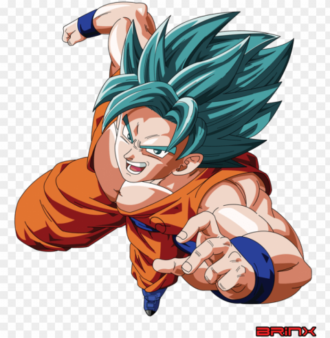 ssgssj goku vector by brinx dragonball dbz - goku dragon ball super vector PNG images with clear background