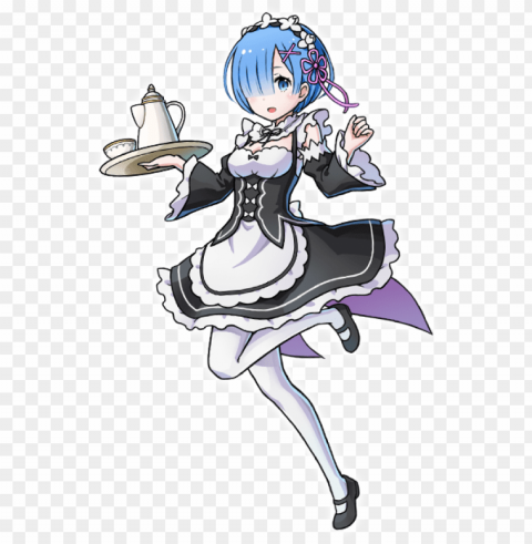 ssr rem and ssr ram - re zero x unison league Transparent PNG Isolated Subject Matter PNG transparent with Clear Background ID 542cb20e