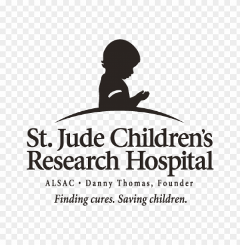 st jude childrens research hospital vector logo free Isolated Design Element in HighQuality Transparent PNG