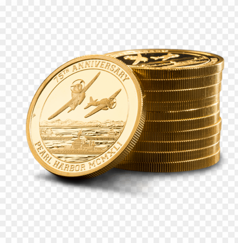 stack of gold coins PNG free transparent