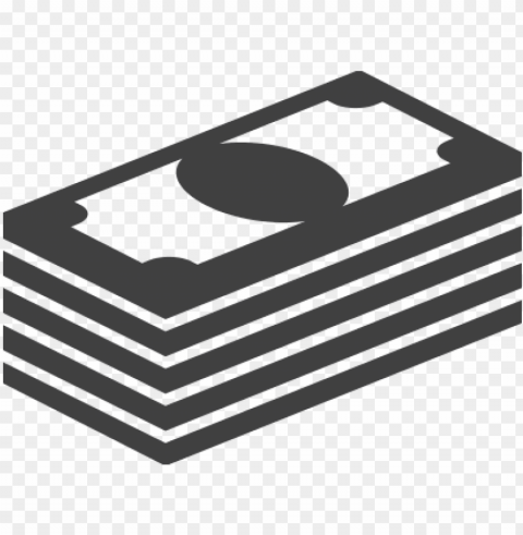 stack of money icon download - cost management of travel PNG Image with Transparent Cutout