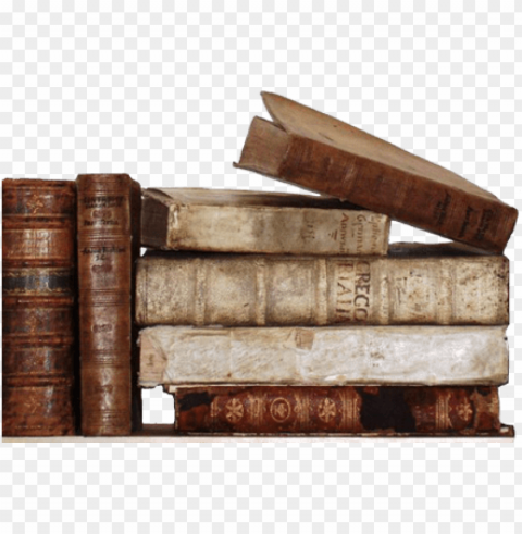 stack of old books Free PNG images with transparency collection