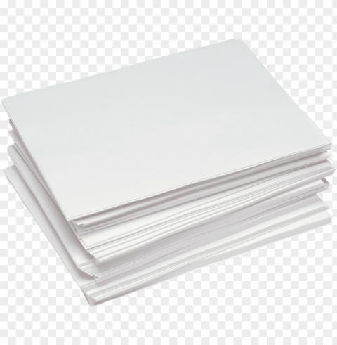 stack of paper PNG with Transparency and Isolation
