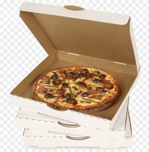 stack of pizza boxes - pizza box with pizza PNG files with clear background collection