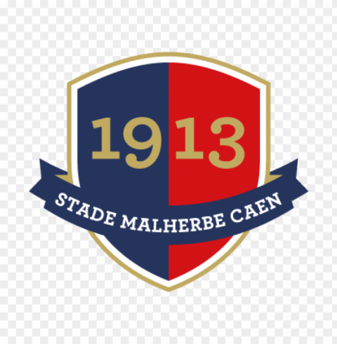 stade malherbe caen anniversary vector logo PNG file with no watermark