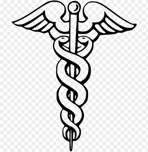 staff of hermes caduceus as a symbol of medicine rod - caduceus sv PNG images with alpha channel diverse selection