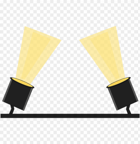 Stage Light Isolated Item On Transparent PNG Format