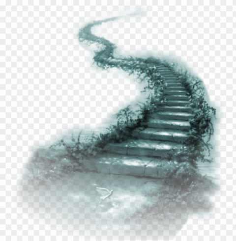 stairs sticker - hd stairway to heave HighQuality Transparent PNG Isolated Element Detail